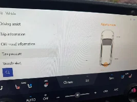 Tire pressure system off line