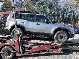 Sunroof with roof rack