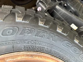 Has anyone fit a 35" spare tire under the GX550?