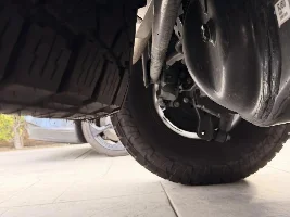 Largest AT tire that fits spare space of Premium+