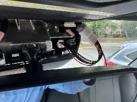 Garmin Mini 2 Install with Domgar Mirror Power Tap