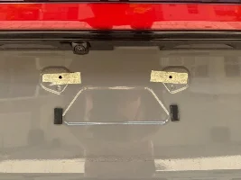 Rear license plate mount/bracket