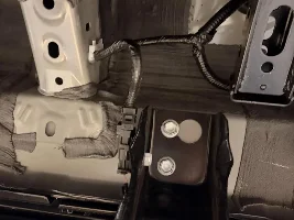 Removing factory running boards