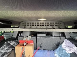 Victory 4x4 Molle Shelf/Panel System Installed