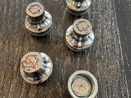 5 New Luxury rims and wheels with locking lug set