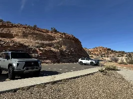 “Shadow” GX 550 on rte 12 in Utah