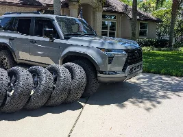 Sold-OT wheels/tires-530 miles NE Florida $1000.00-sold