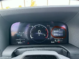 Does anyone else find this useless on the gauge cluster?