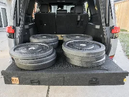 Pull-Out Deck for Lexus GX550. Luxury Meets Overland Power!