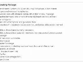 Just received my allocation sheet for the GX550 Luxury+ and it includes the executive-class seating package. Anyone have photos or info about it?