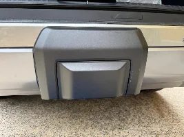 😊 👍🏽… Updates on fit of Amzn locking hitch pins - 4 inch and 4.5 inch both fit (but one is better) … and getting used to my GX wearing a diaper 😅