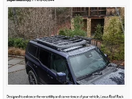 Lexus GX Roof Rack - Brand New