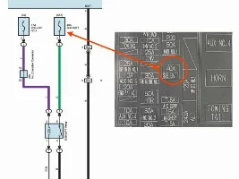 Is pin #4 on the 7-pin connector on an Overtrail wired with the accessory wire?