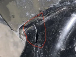 Is this a normal gap in the frame or a manufacturing issue?