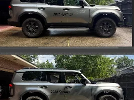 24 vs 25 OT OEM 1” Lift Details via reddit