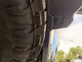 Has anyone fit a 35" spare tire under the GX550?