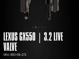 Full Suspension Lifts for the GX 550