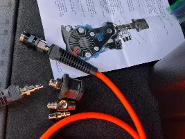 Built in air compressor for the Overtrail