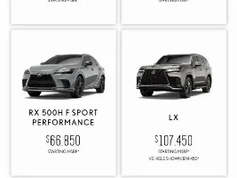 No More GX550s?