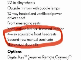 OEM Adjustable Headrests