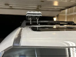 Mounting traction boards to factory cross bars?