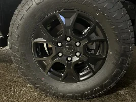 Has anyone painted/powdercoated their stock Overtrail wheels yet?