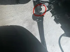 What is this unused welded bracket for?