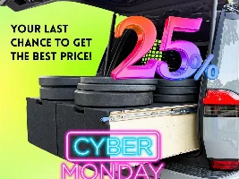 CYBER MONDAY. Get 25% OFF + FREE Shipping