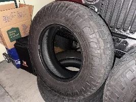 UPDATE: SOLD - 4 OEM 265/70r18 Toyo Open Country tires - $600 OBO