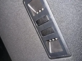 Back seat dome light removal