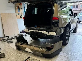 Gray front bumper piece on Overtrail +