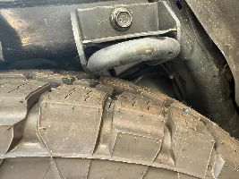 Has anyone fit a 35" spare tire under the GX550?