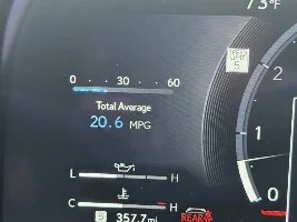GX550 Real World MPG