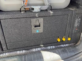 Low Cost - Improvised Drawer Options  for GX 550 cargo area.