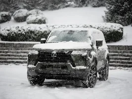 Lux+ in the snow!