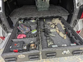 AirDownGearUp SS1: Drawer, Kitchen, Storage and Sleeping Platform Systems for GX550