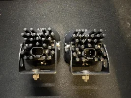 Diode Dynamics SS3 Sport Yellow Ditch Lights + C2R Flush Mount