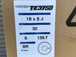CHEAP! NEW Rays Volk Racing TE37 Wheels $2500