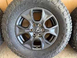 Phoenix, Arizona area for sale: 5 Overtrail wheels & tires, stock Overtrail rock sliders, ROAM 83L Case
