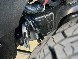 What is this unused welded bracket for?