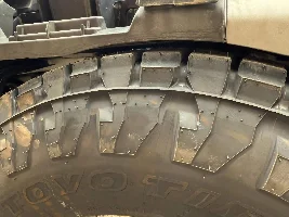 Has anyone fit a 35" spare tire under the GX550?
