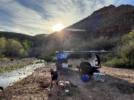 Bertha's Maiden Voyage - Sycamore Creek, AZ