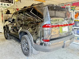 Will the Overtrail black fender flairs fit on another trim?