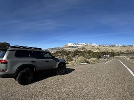 “Shadow” GX 550 on rte 12 in Utah