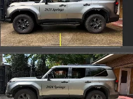24 vs 25 OT OEM 1” Lift Details via reddit
