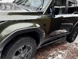 Rock rails from Land Cruiser first edition do not fit on my gx550 premium😵🤬