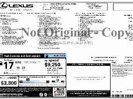 GX550 Overtrail & Premium Plus Window Stickers