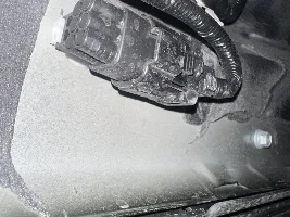 Running board plug.