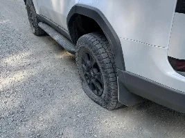 Anyone running 285/70 18 BF Goodrich KO3's on the OT stock rim?