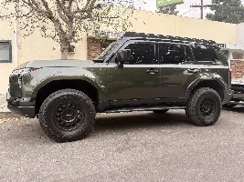 Removing factory running boards